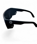 "Paracordclips ANSI Z87 Blue Lens Safety Glasses: Superior Style and Certified Protection"