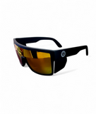 "Paracordclips ANSI Z87 Red Lens Safety Glasses: Superior Style and Certified Protection"