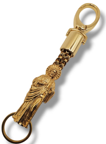 "The Mi San Judas"GOLD Key Chain