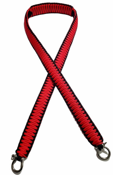 RedVex 550lb Paracord / Survival Lanyard - 12 - Black - Rattlesnake -  Sawtooth Style - Choose Your Clip - RedVex